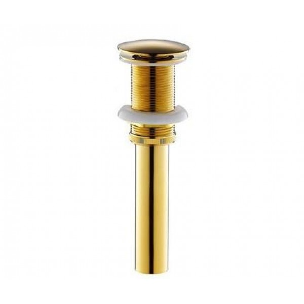 Gold Brass Drain Pipe
