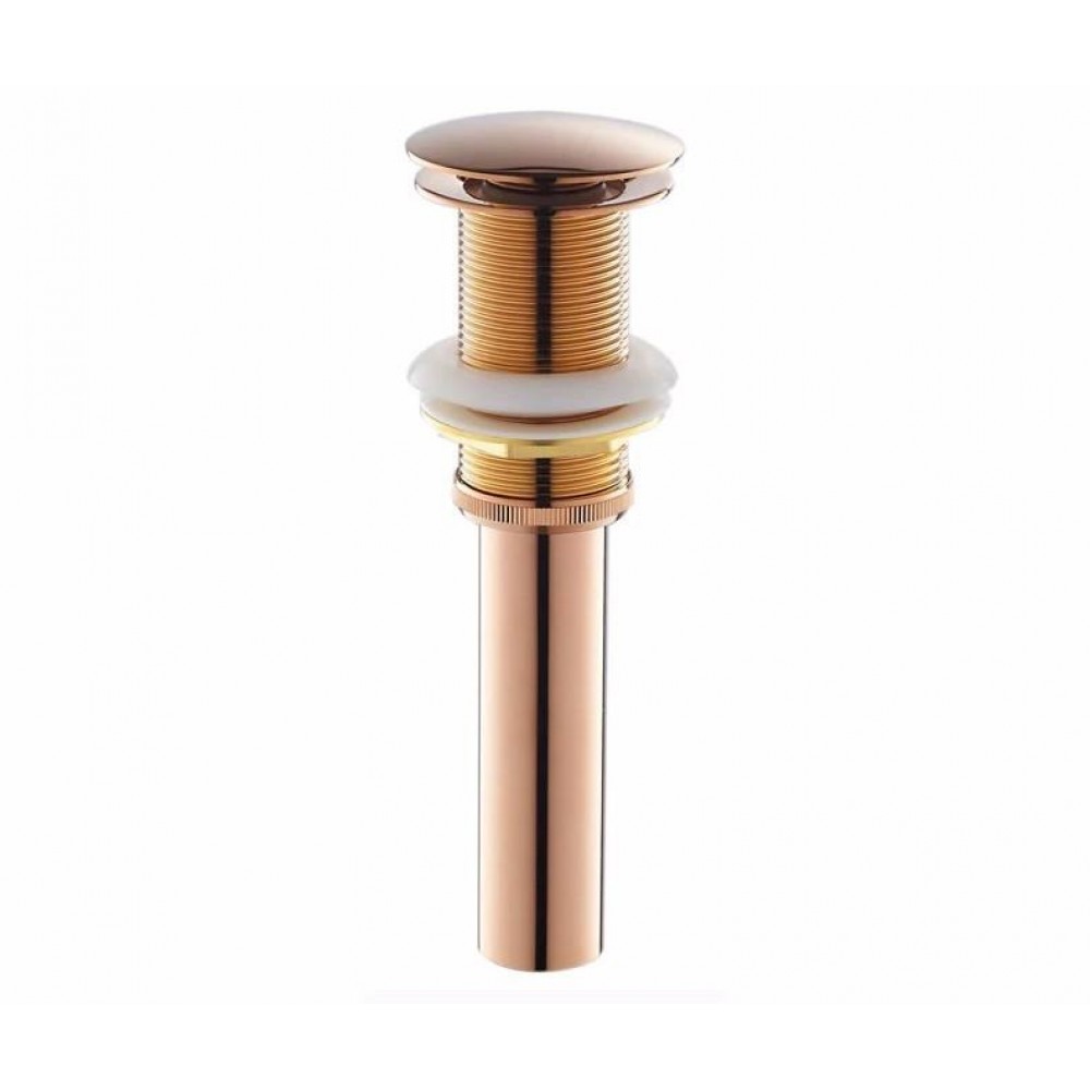 Copper Tone Brass Drain Pipe