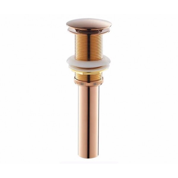 Copper Tone Brass Drain Pipe