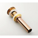 Copper Tone Brass Drain Pipe