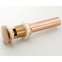 Copper Tone Brass Drain Pipe