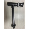 Black Brass P-Trap Set, Black Drain Pipe