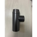 Black Brass P-Trap Set, Black Drain Pipe