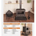 Cast Iron Fireplace Stove, Fireplace Wood Burning
