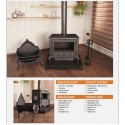 Outdoor Wood Burning Fireplace Stove With Oven