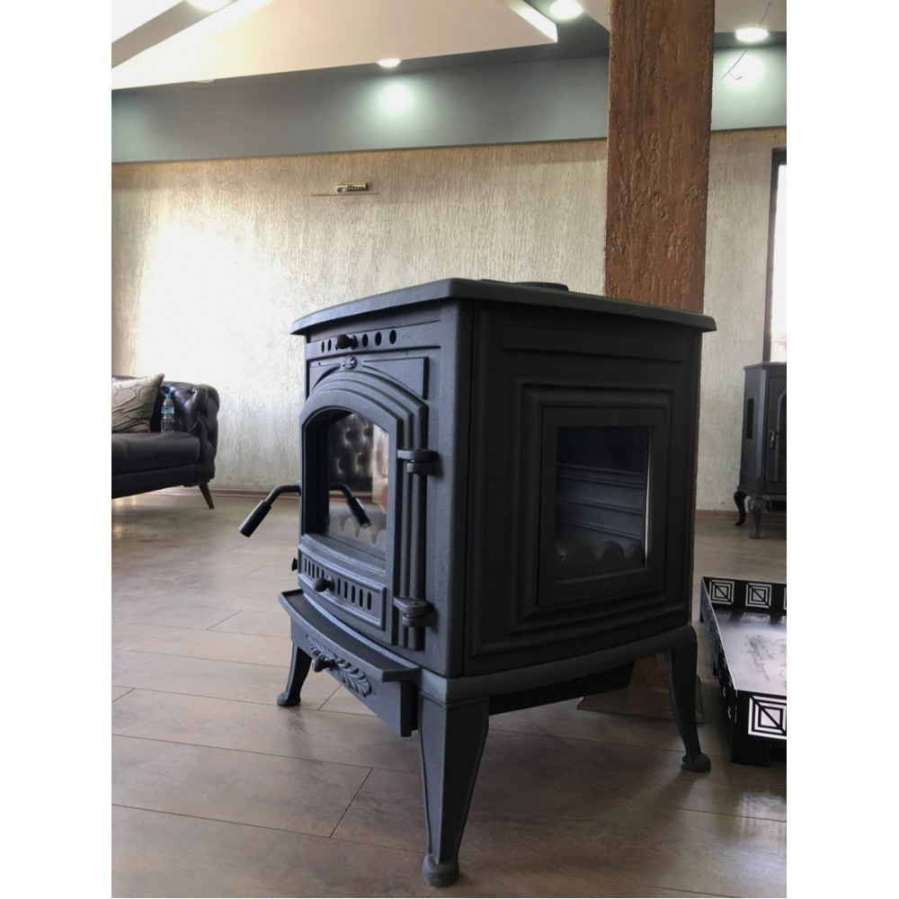 Coal And Wood Stove, And Oven