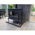 Stove With Cast Iron, Stove With Wood Burning