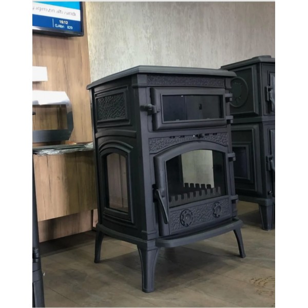 Coocer Cast Iron Fireplace - Stove With Oven
